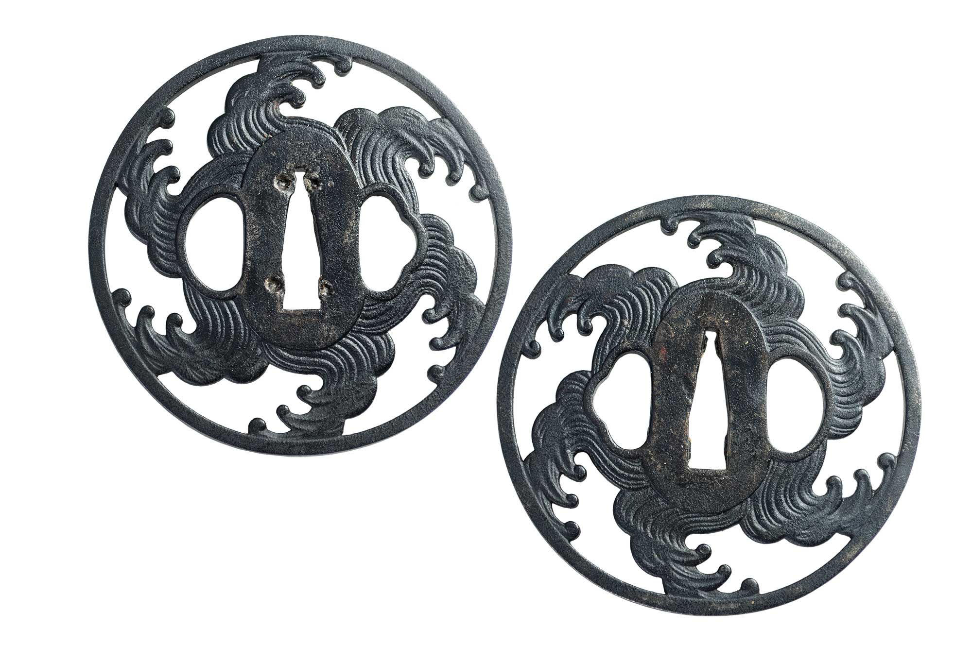 Wave Katana (Bo-hi), New Wave Tsuba