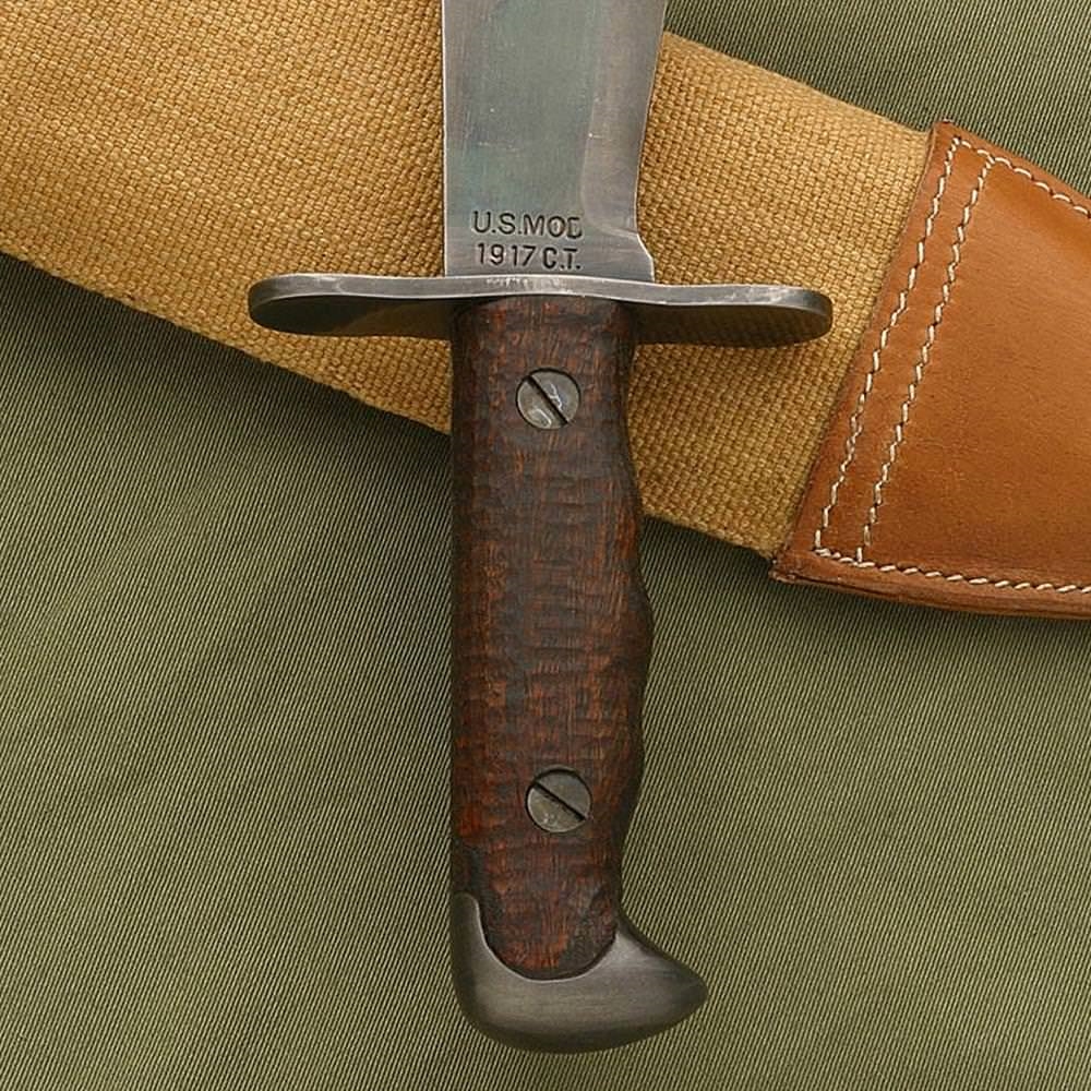 US Modell 1917 Bolomesser mit Scheide 