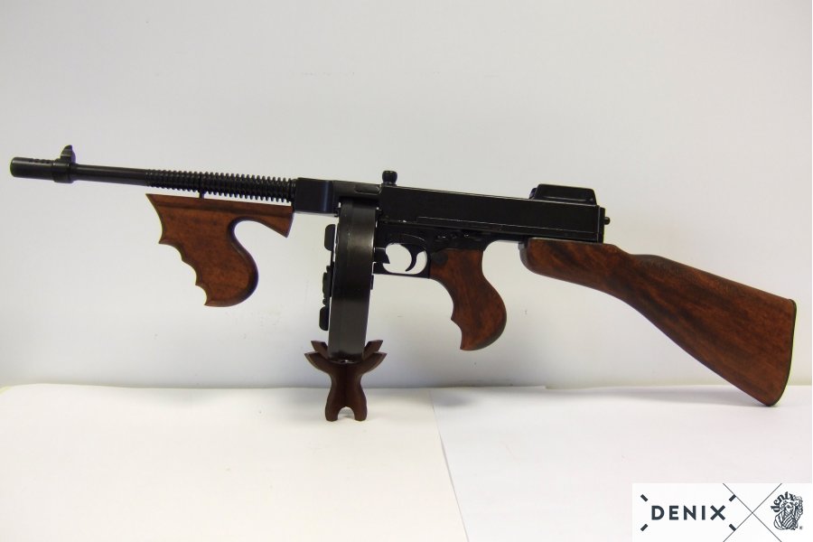 Thompson M1 Mafia-MG, rundes Magazin, USA 1928