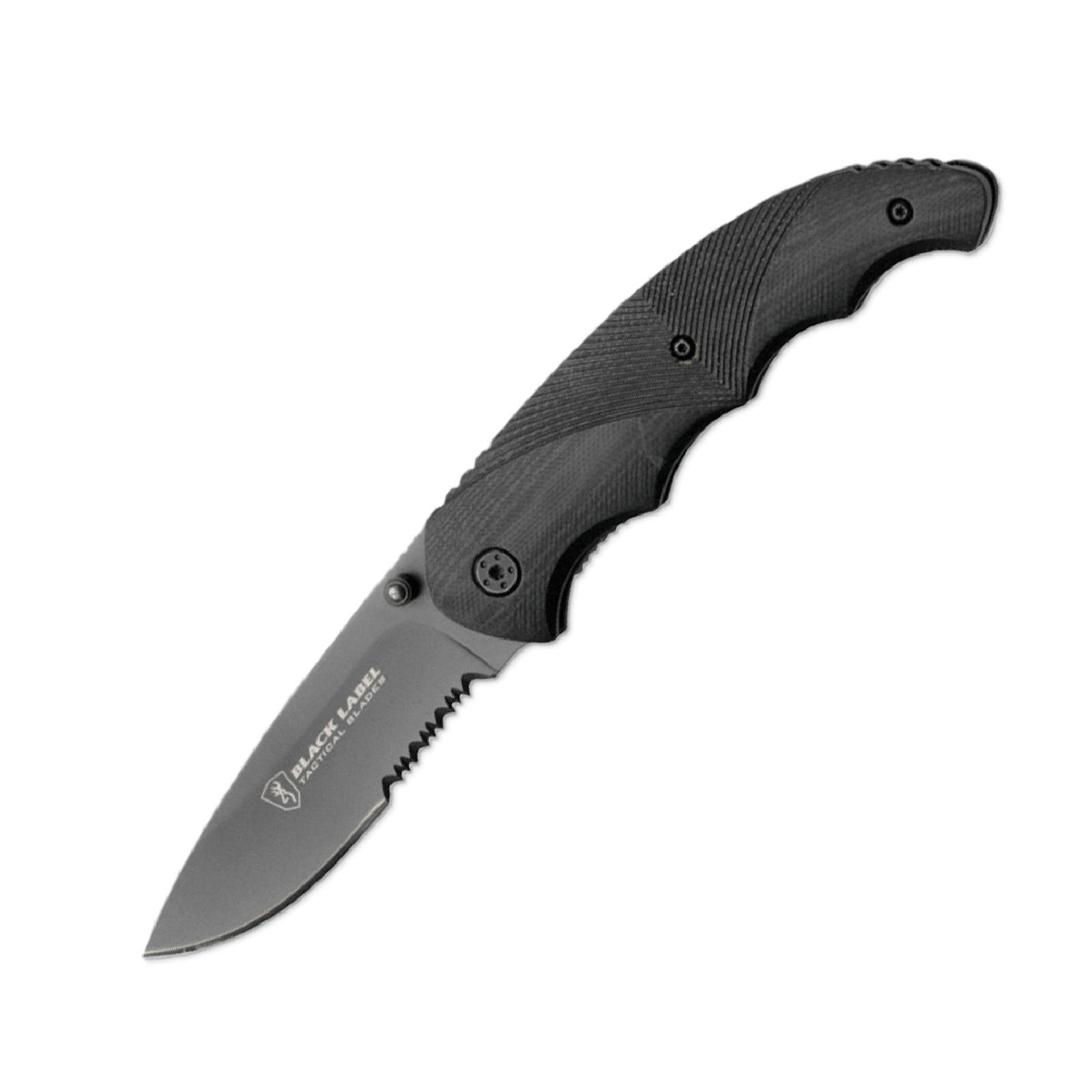 Aquaforce Tactical Set, Einhandmesser und Wasserflasche, perfekt für Survival und alle Outdooraktivitäten