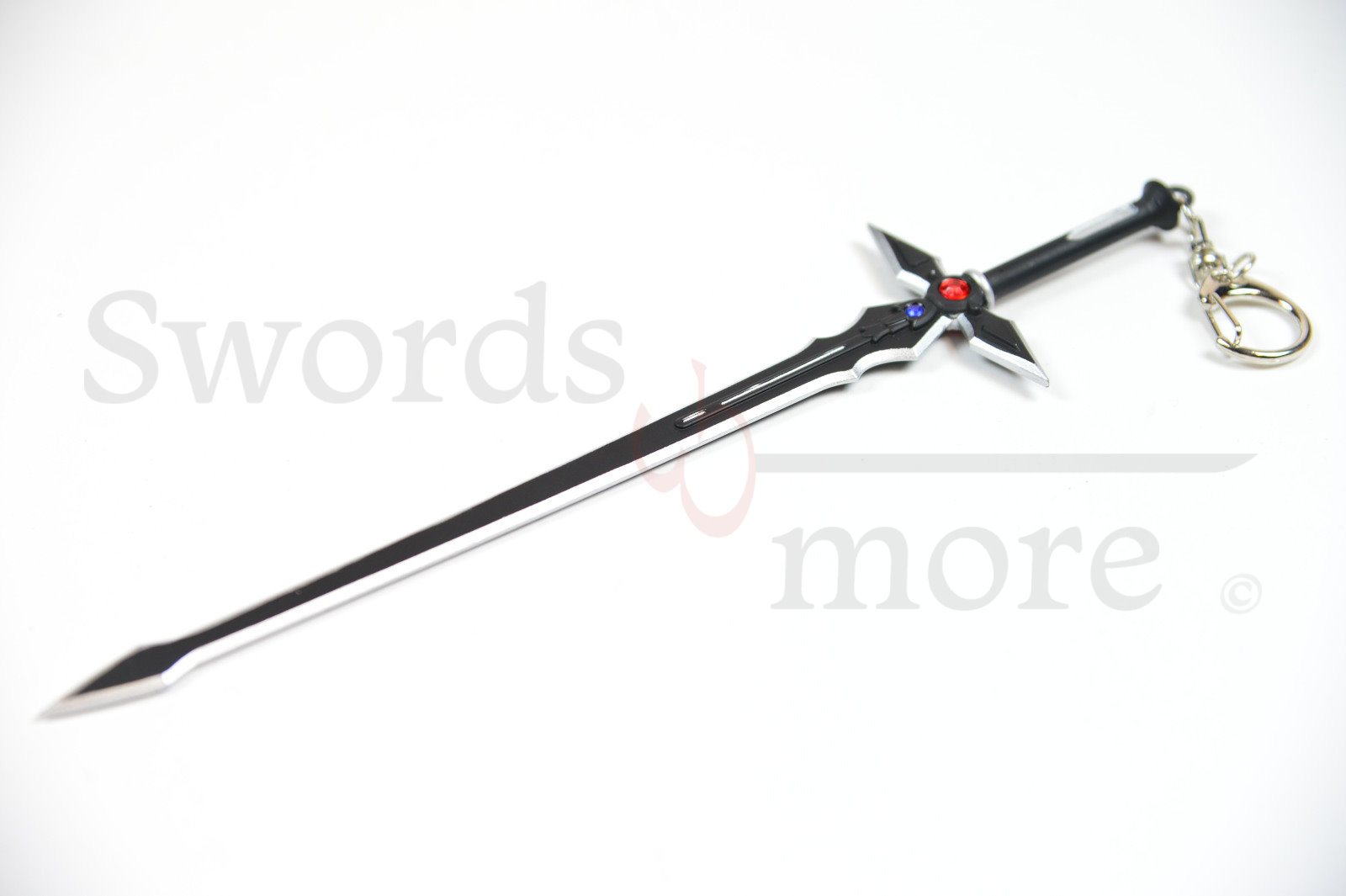 Sword Art Online – Schwarzer Dark Repulser Brieföffner mit Scheide und Ständer