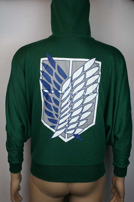 Attack on Titan - Freizeitpullover, grün