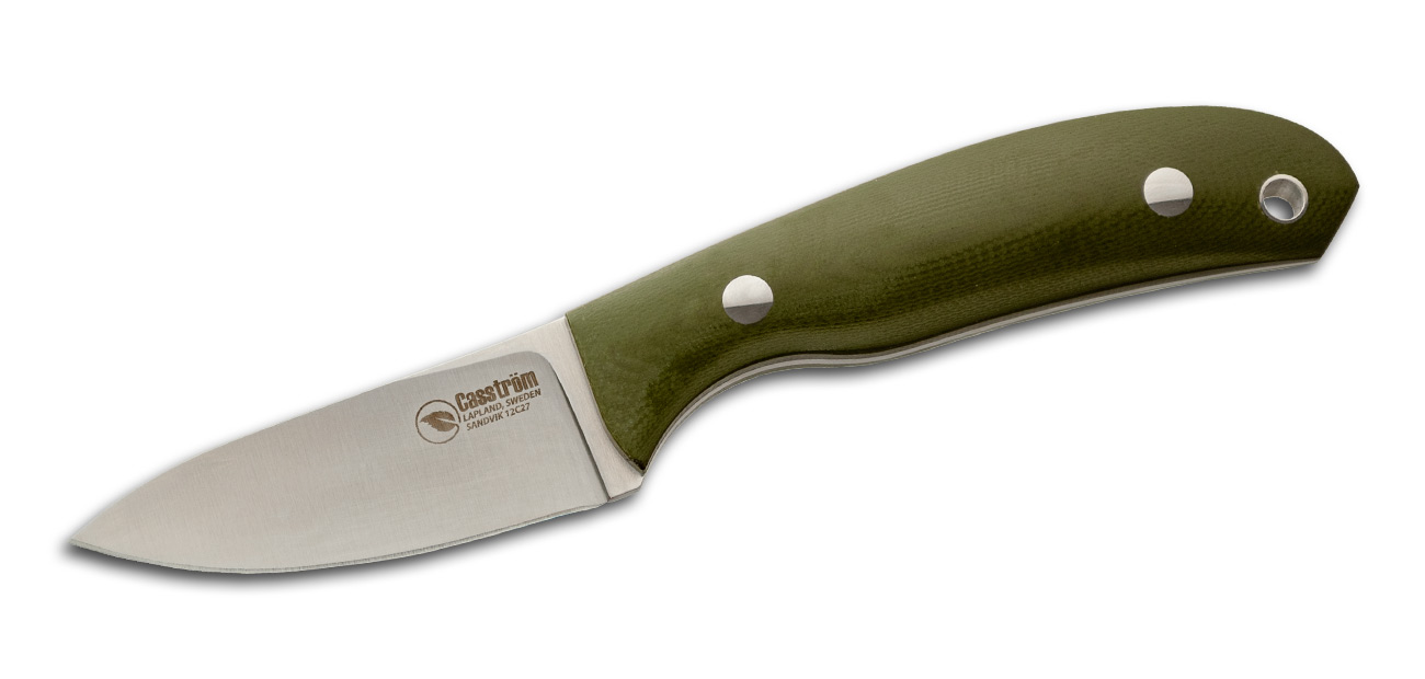 Safari Mini-Jagdmesser Grün G10 mit Kydex-Scheide