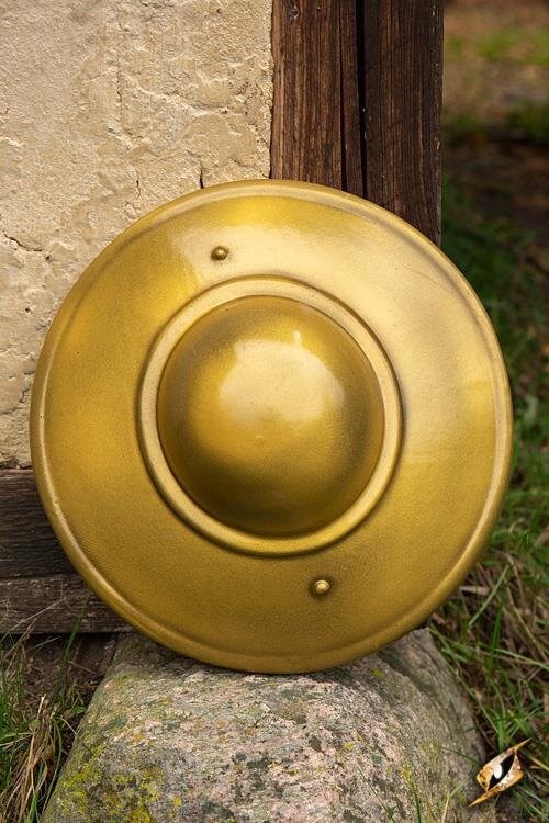 Fechtschild, gold - LARP