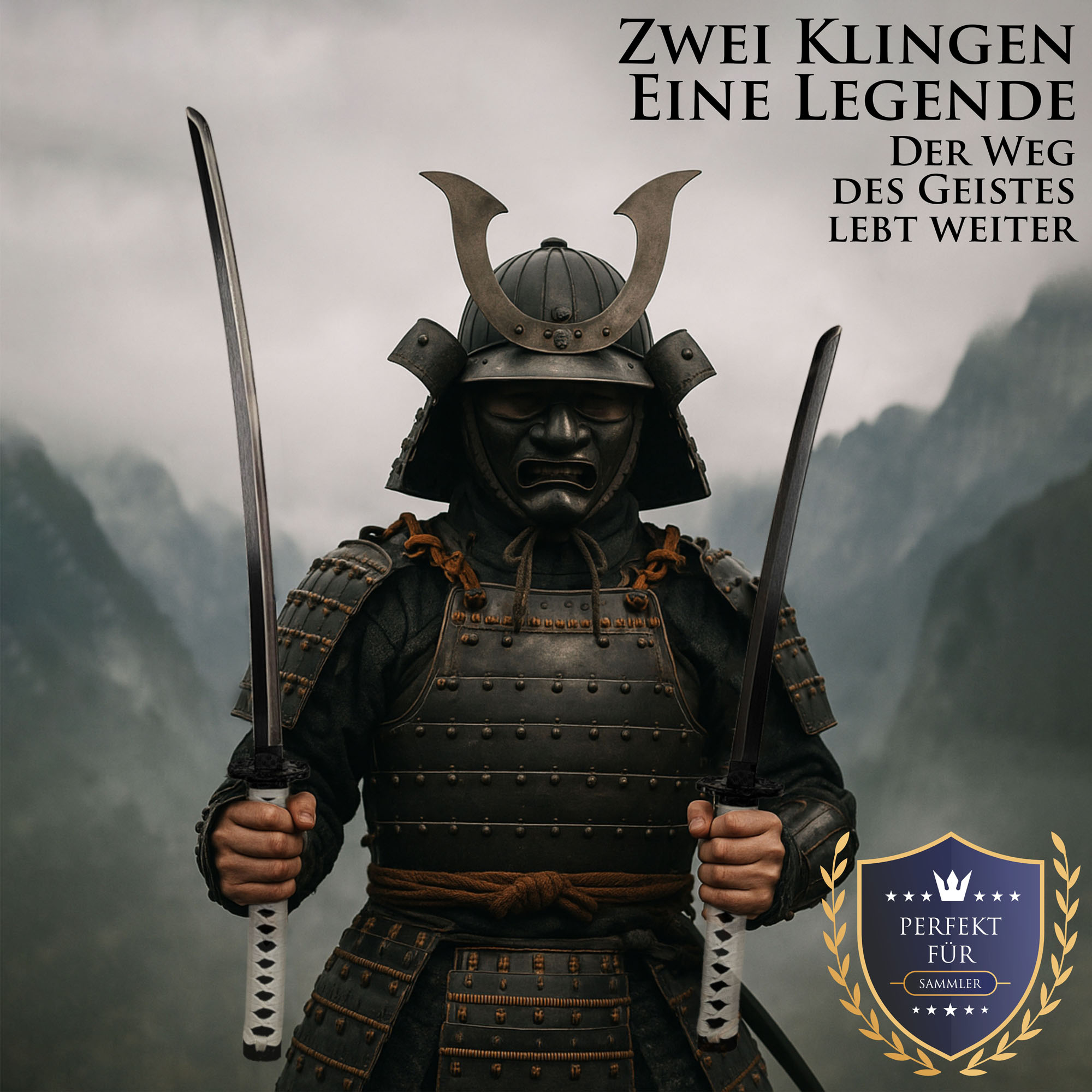 Ghost of Tsushima – Jin Sakai Katana & Wakizashi Set mit Ständer