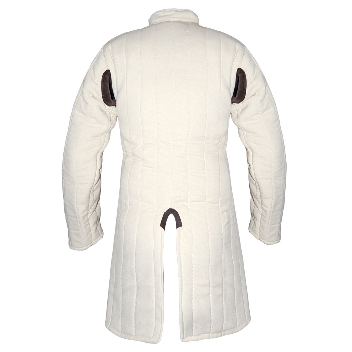 Gambeson mit Lederschnallen – naturfarben, Größe M
