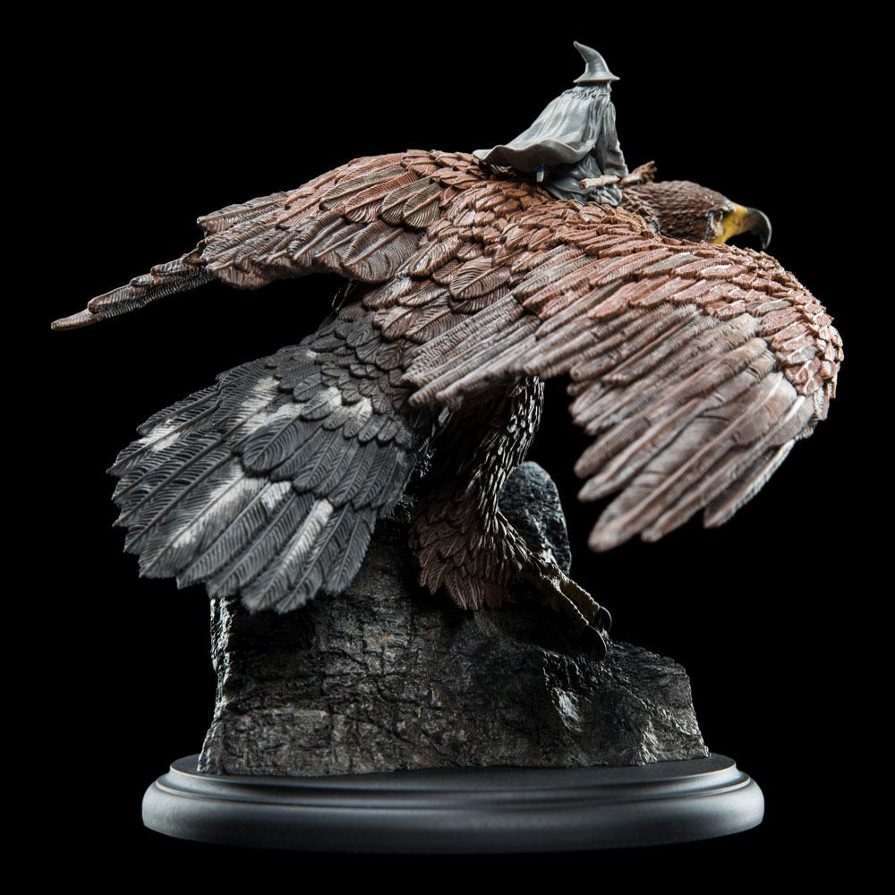 Herr der Ringe Statue Gandalf on Gwaihir 15 cm