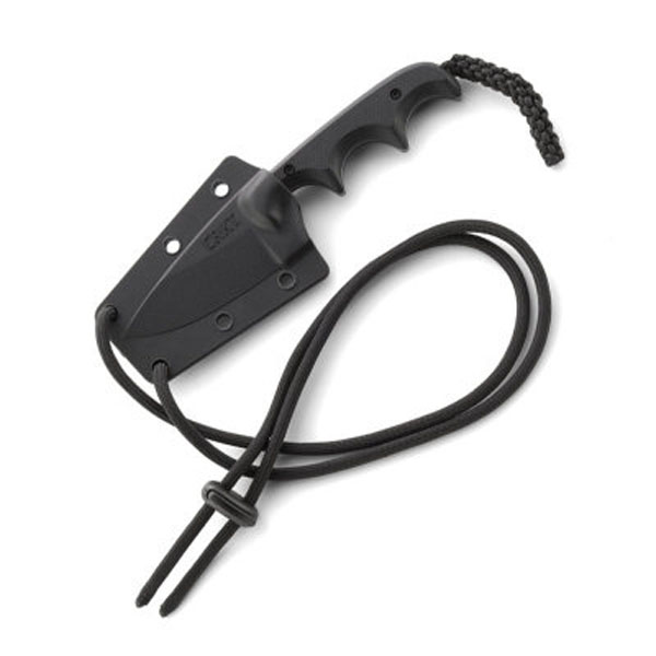 Minimalist Schwarz Drop-Point – Entwickelt von Alan Folts