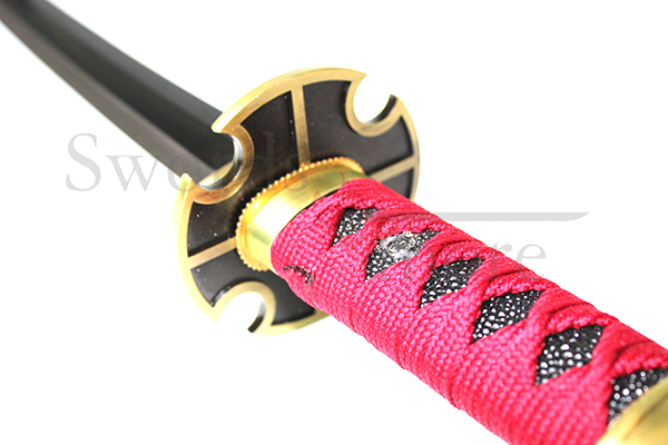 One Piece Roronoa Zoro Katana - handgeschmiedet&gefaltet, Set
