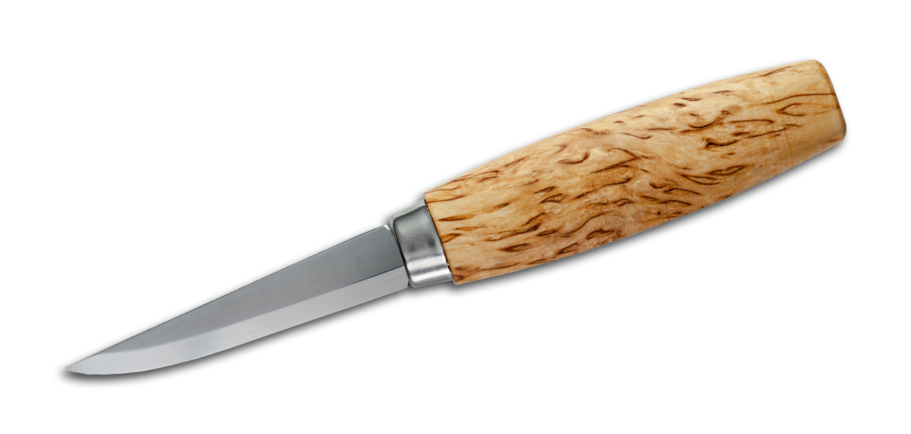 No. 8 Klassische Maserbirke Schnitzmesser