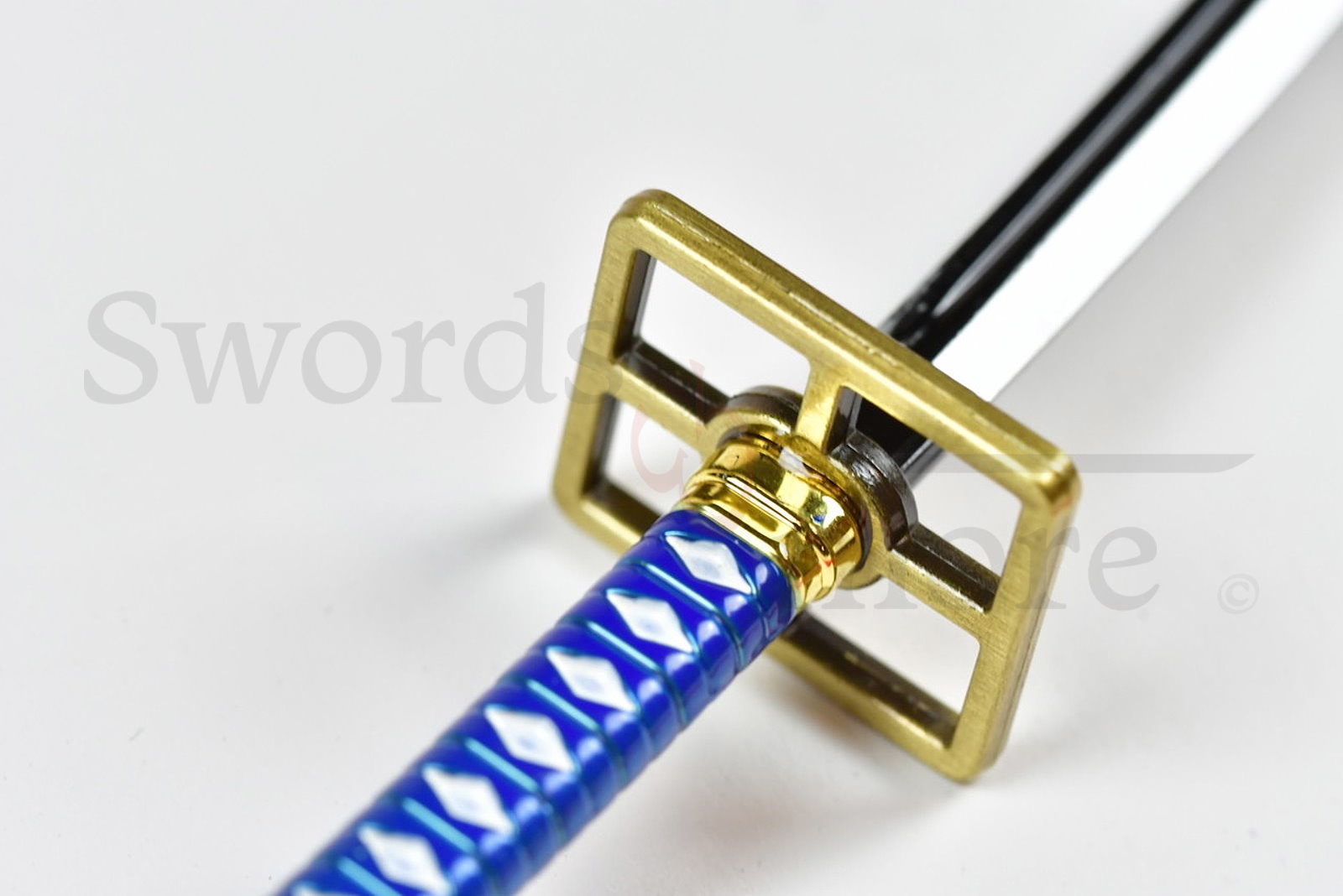 Bleach - Byakuya Kuchiki Zanpakuto Schwert, Anime Katana, Schwert Brieföffner mit Scheide und Ständer 