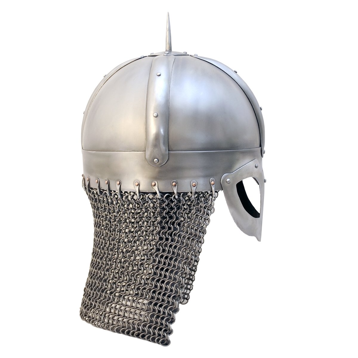 Gjermundbuhelm mit Kettenbrünne, Größe XL