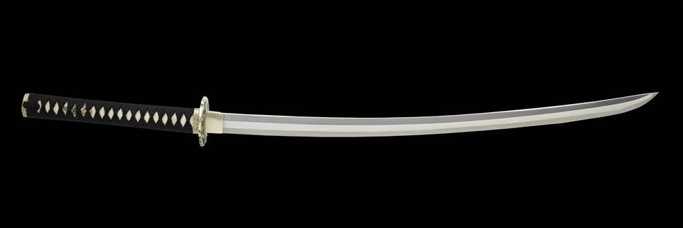 Daimyo FF Shobu Katana 71,12 cm Turbulent Silver Wave