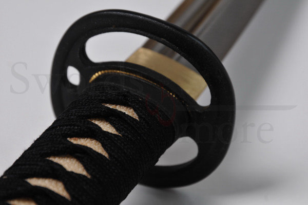 Bushi F/F Tri-Steel Maru Katana with Bo-Hi in Musashi, 70 cm