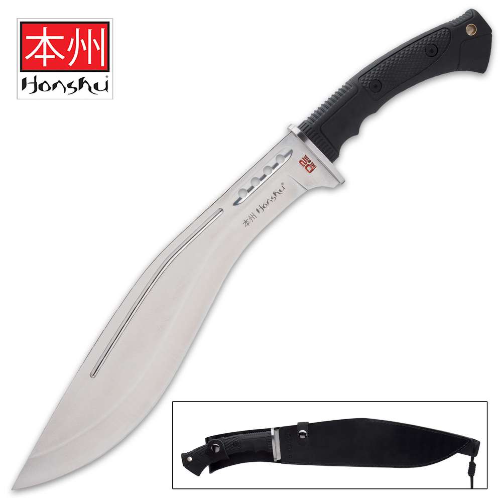 Honshu D2 Boshin Kukri mit Scheide