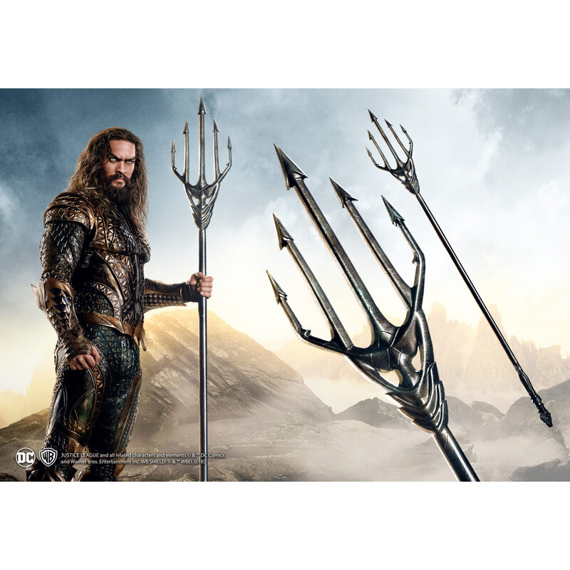 Justice League Prop Replik Aquaman's Dreizack 186 cm