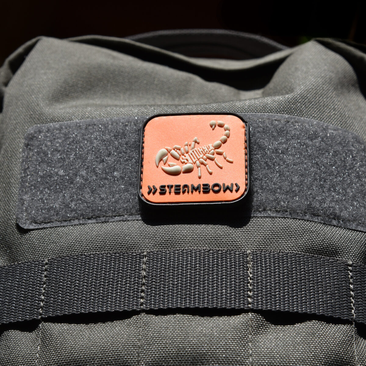 3D Rubberpatch “STINGER” – orange