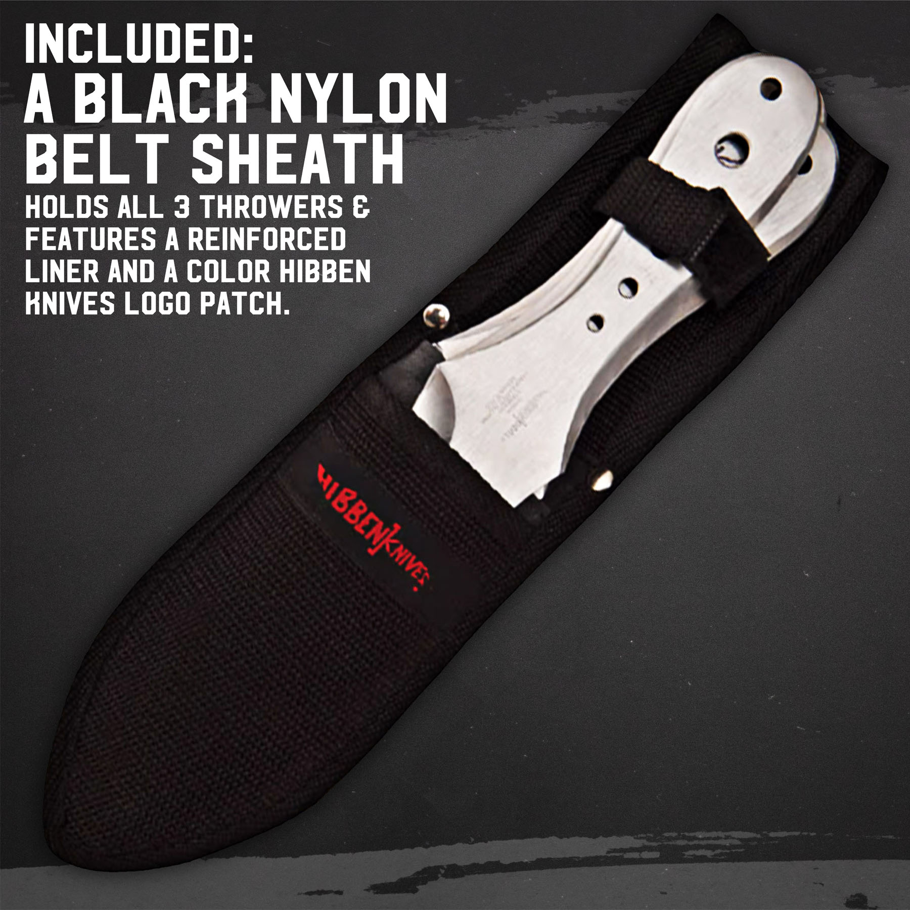 Gil Hibben Genx Pro Wurfmesser 3er Set, groß