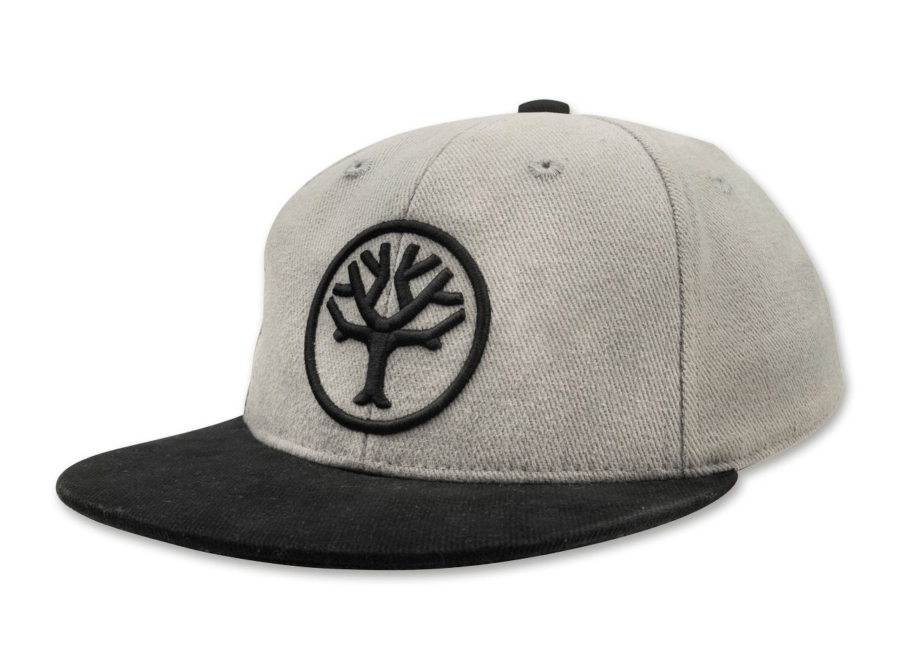 Snapback Cap Grau