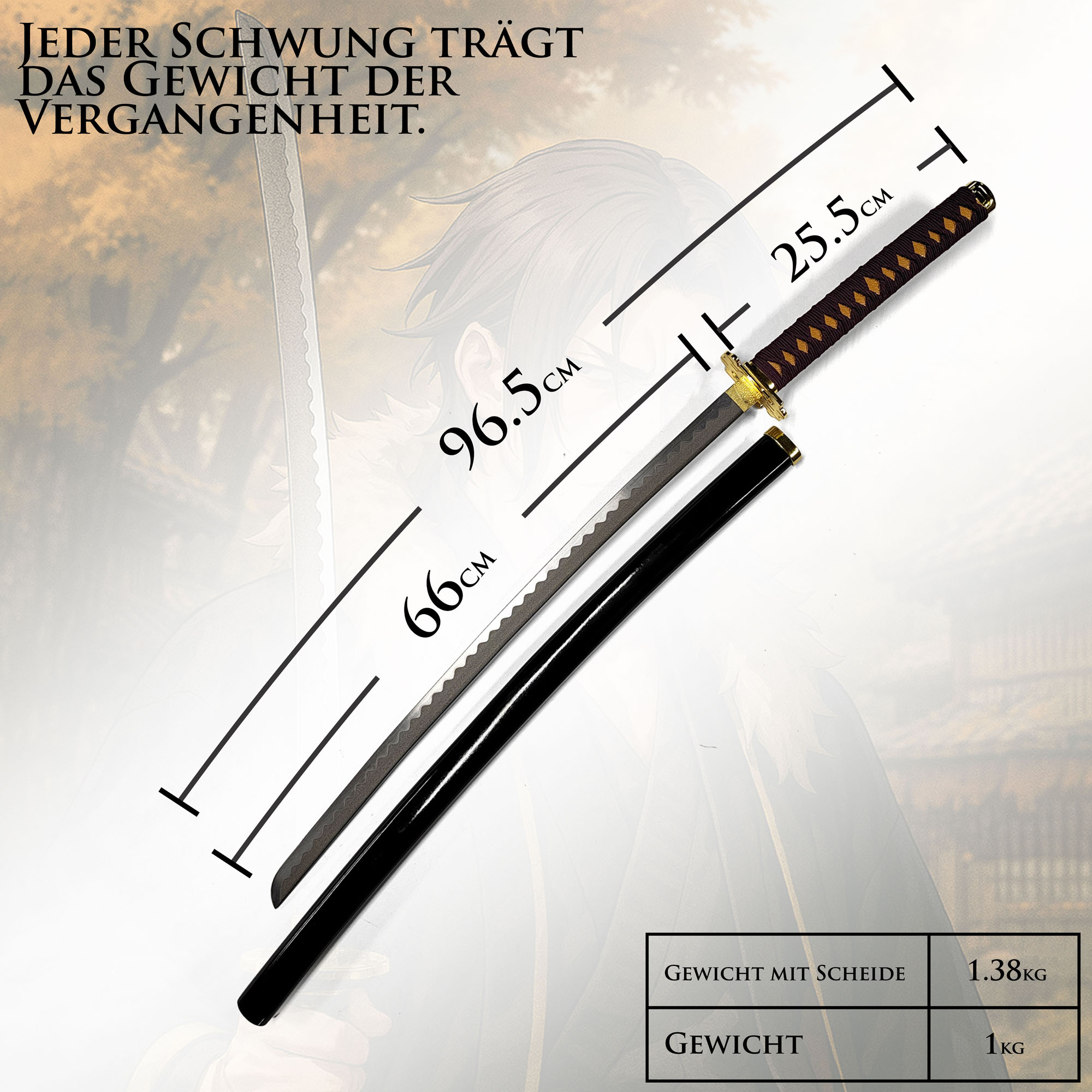 Kagurabachi - Uruha Yoji's Schwert mit Scheide
