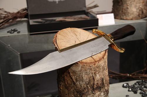 Gil Hibben Old West Bowie Damast Edition