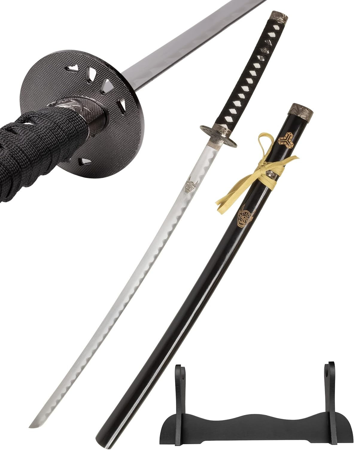 Katana des Himmlischen Waldes mit Ständer