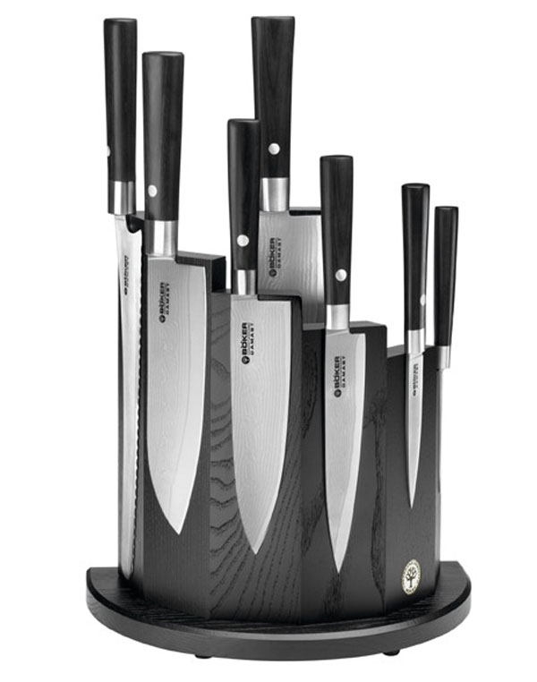 Böker Damast Black Set