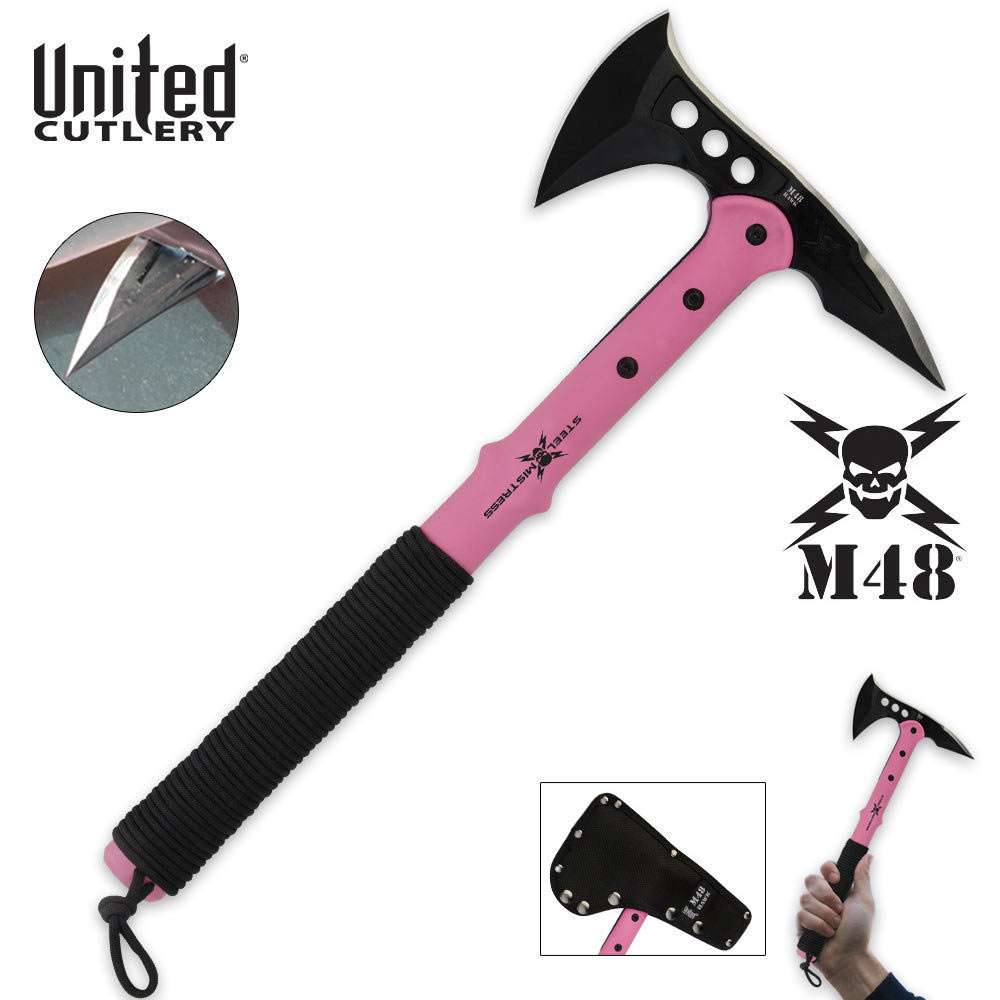 M48 Steel Mistress Tactical Tomahawk mit Scheide