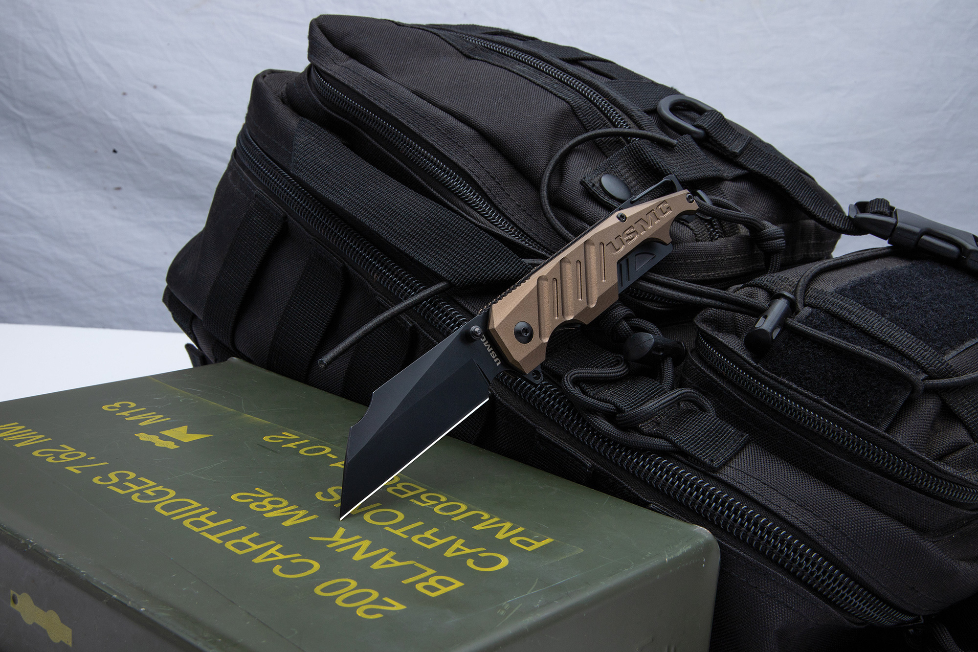 USMC Brewski Taschenmesser mit Flaschenöffner