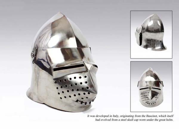 Barbuta Beckenhaube