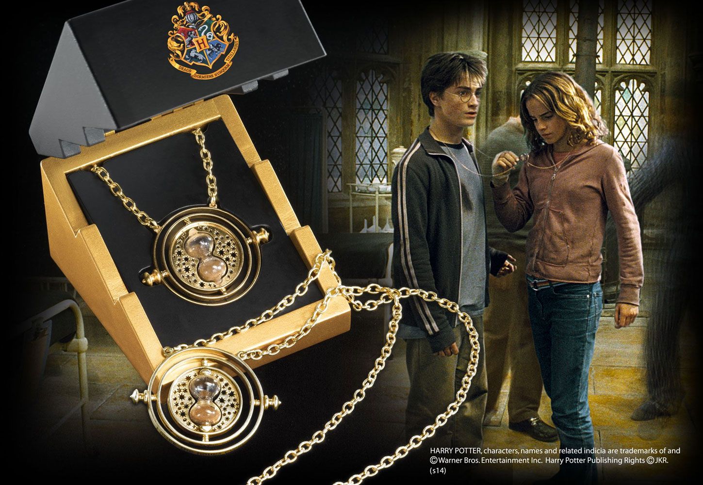 Harry Potter - Der Zeitumkehrer Sterlingsilber vergoldet
