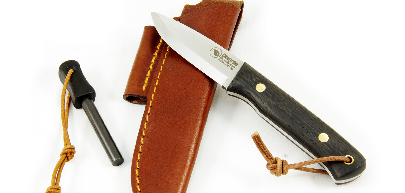 Woodsman - K720/Scandi/Mooreiche/Feuerstahl