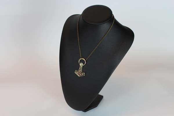 Steampunk Anhänger mit Kette - Anker