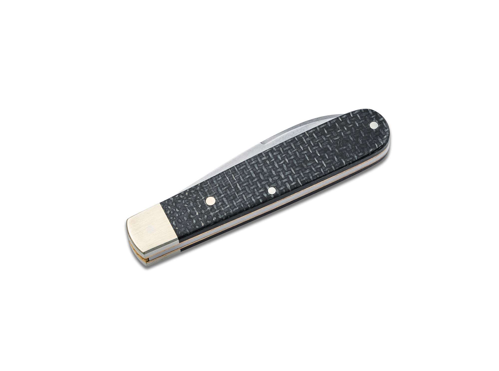 Barlow Prime Jute Micarta Schwarz