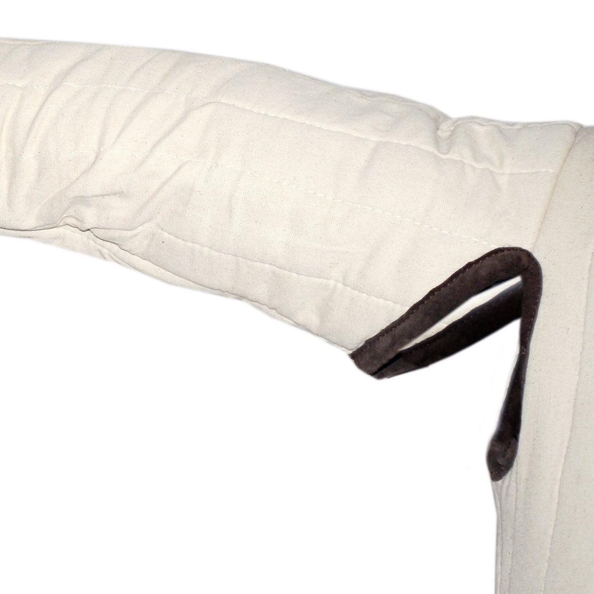 Gambeson mit Lederschnallen – naturfarben, Größe M