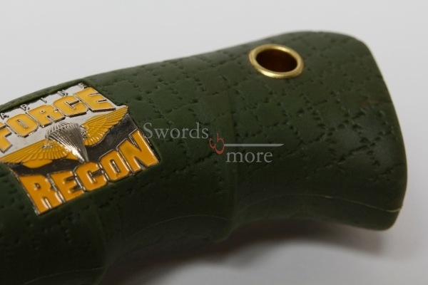 Anytime Anywhere Marine Recon Bowie und Scheide
