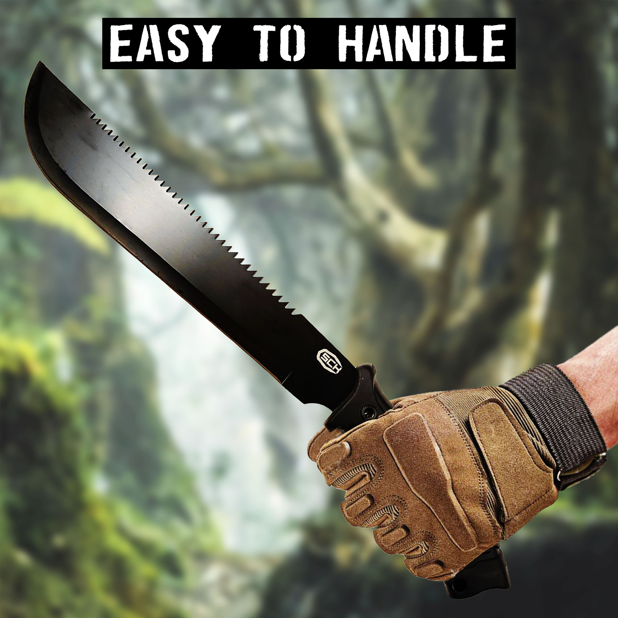 Outdoor Machete mit Scheide