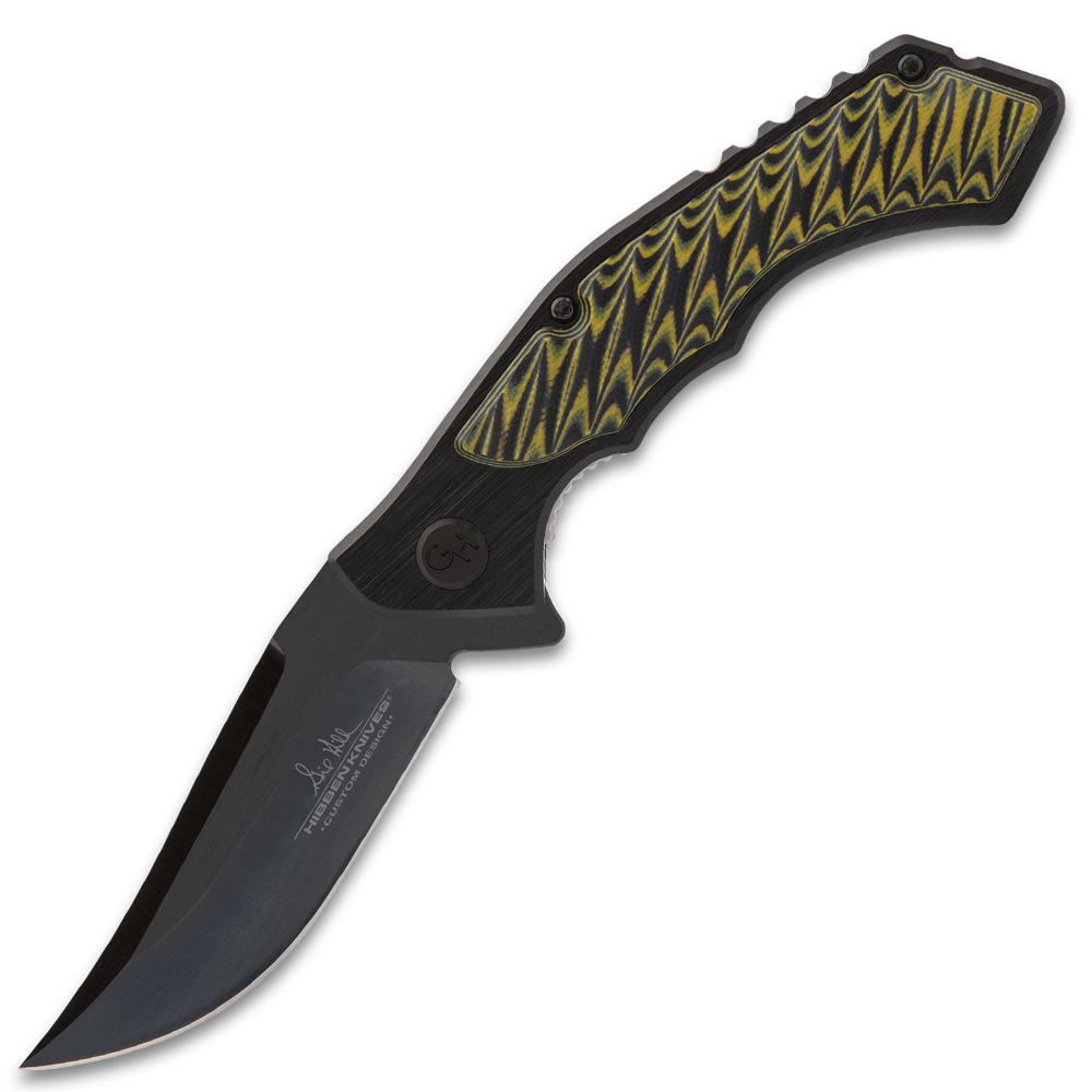 Hibben Yellow Jacket Whirlwind Taschenmesser