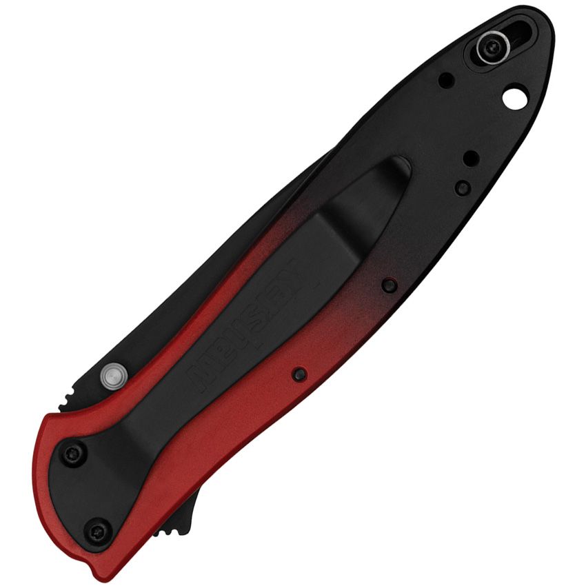 Leek Red Magna Cut, schwarze Klinge