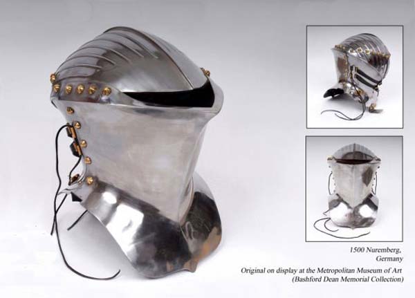 Tjosthelm, Stechhelm