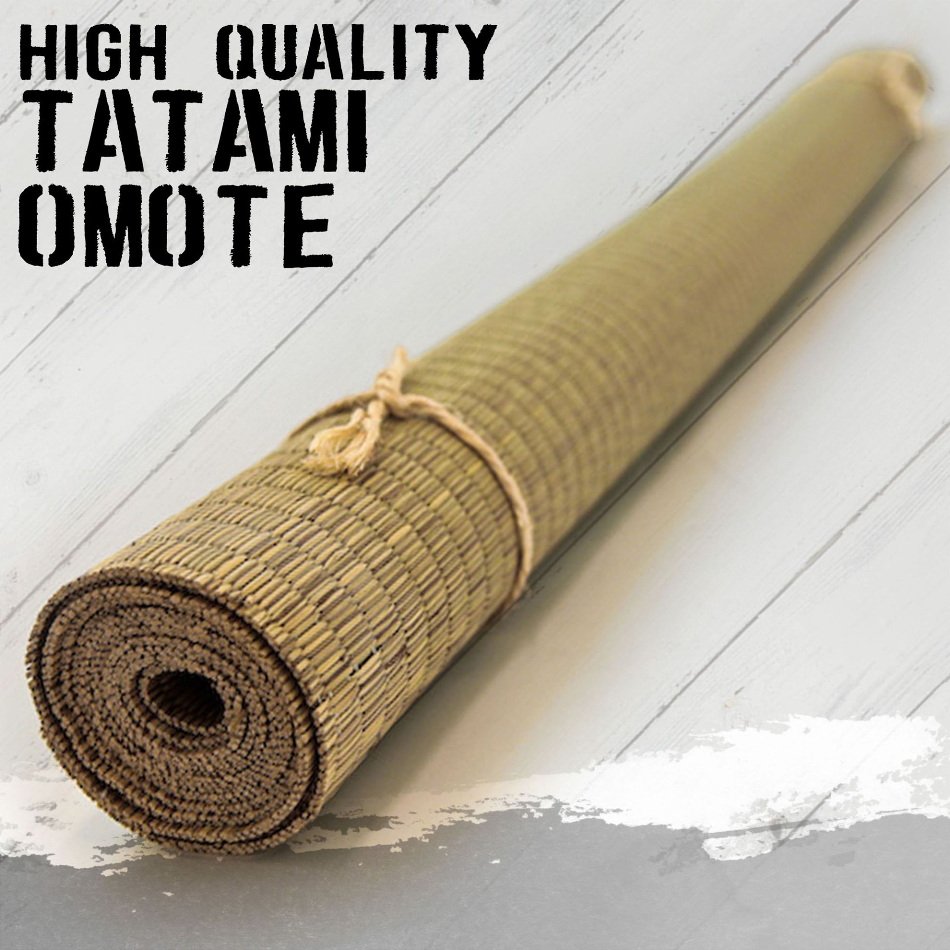 Tatami Omote - 5 STÜCK - HOHE QUALITÄT aus Reisstroh, Traditionelle japanische Matte, Matte für den Schwert-Schnitttest Tameshigiri, Zielübung für Samuraischwert & Katanaschwert