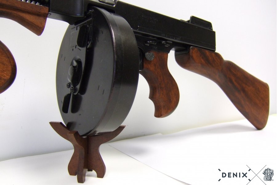 Thompson M1 Mafia-MG, rundes Magazin, USA 1928