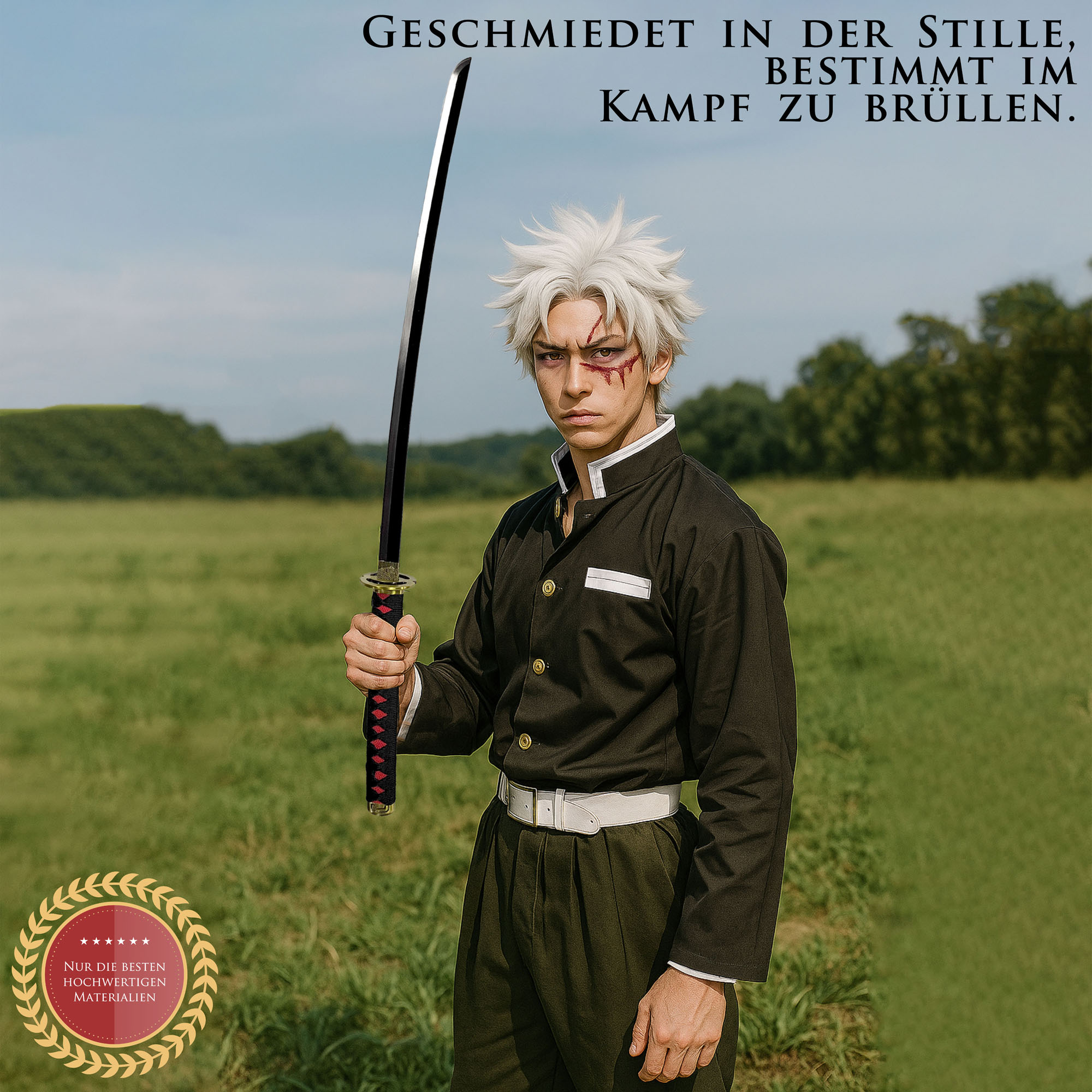 Demon Slayer - Shinazugawa Genya Schwert mit Scheide