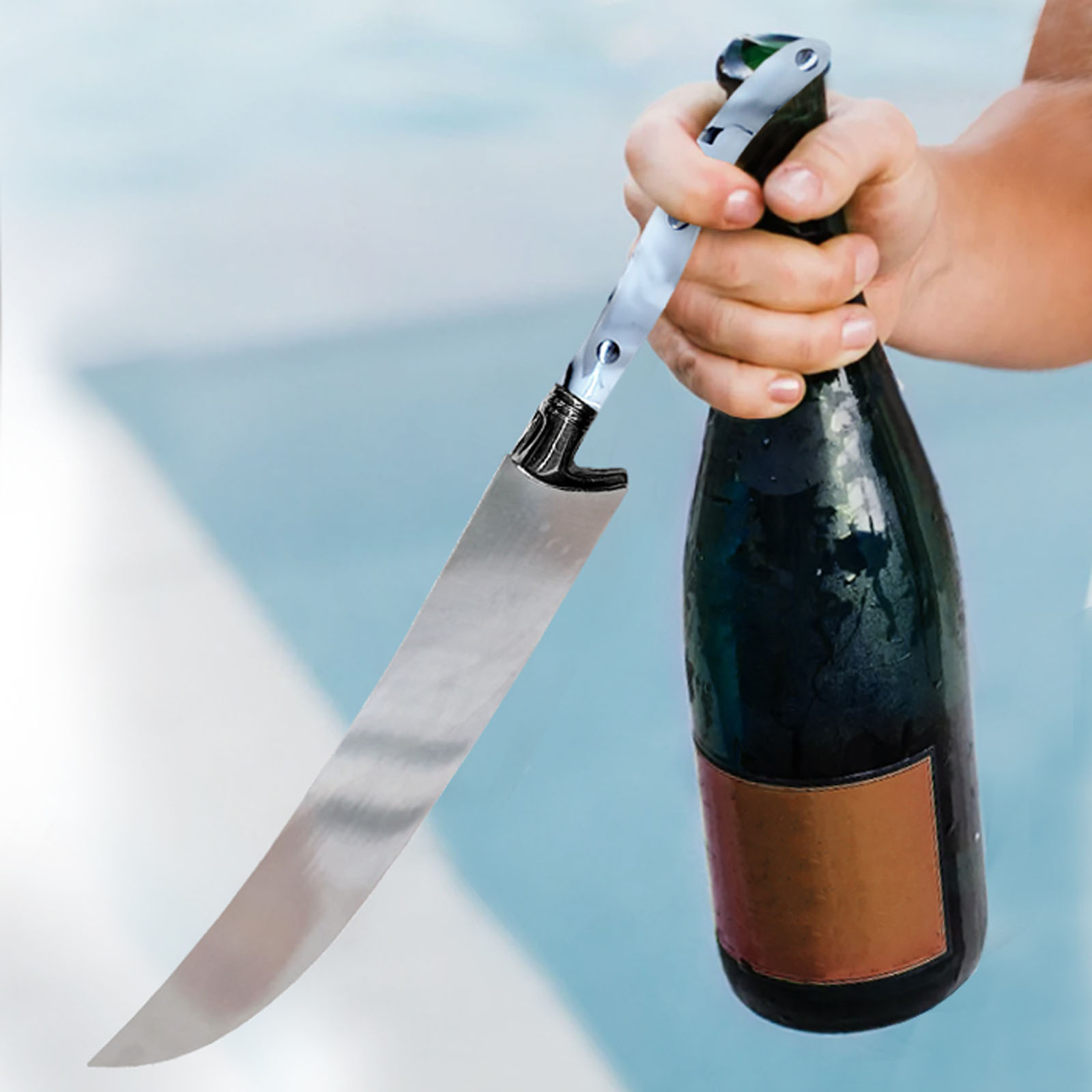 Champagnersäbel, Weißer Griff