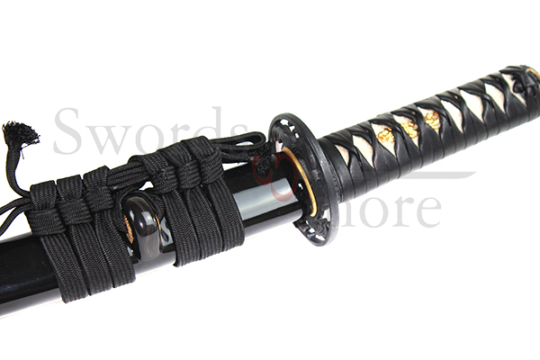 Wave Wakizashi (No Bo-hi) Runde Tsuba