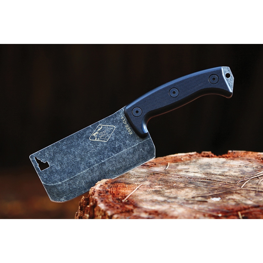 Cleaver Schwarz G10 