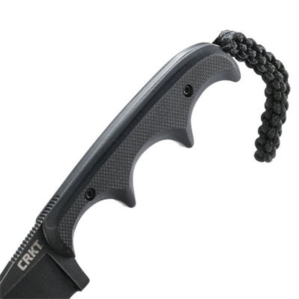 Minimalist Schwarz Drop-Point – Entwickelt von Alan Folts