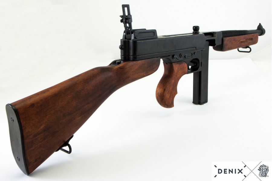 Thompson M1A1 Mafia-MG mit Stabmagazin, US 1928