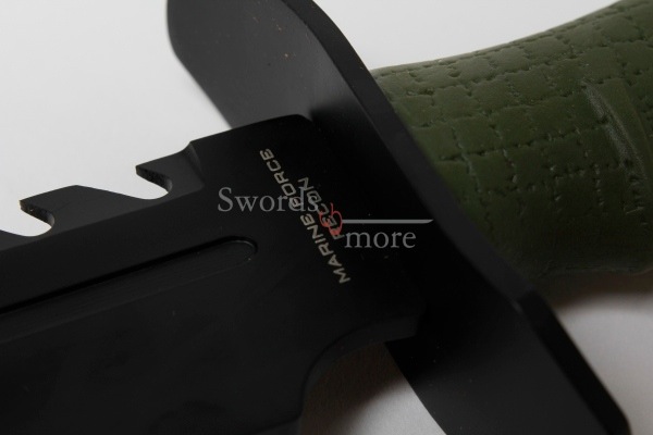 Anytime Anywhere Marine Recon Bowie und Scheide