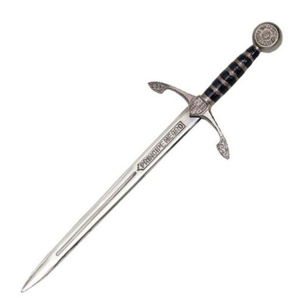 Miniaturschwert schwarzer Ritter